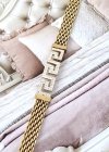 ARMBAND GOLD CELEBRITY EDELSTAHL
