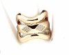 Goldring 18,60 mm. vergoldete Verlobung Xuping