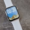 Smartwatch Ultimate T500 Hlwatch PRO LSSD Uhr komfortables Silikonarmband weiß