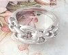 Goldring 18,60 mm. vergoldete Verlobung Xuping