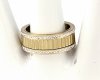 Ring 19,00 mm, goldener Edelstahl