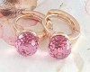 exklusive swarovski vergoldete ohrringe