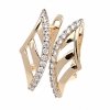 exklusive swarovski vergoldete ohrringe