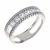 Goldring 18,60 mm. vergoldete Verlobung Xuping