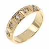 Ring 19,00 mm, goldener Edelstahl