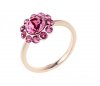 Goldring 18,00 mm. vergoldete Verlobung Xuping