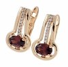 exklusive swarovski vergoldete ohrringe