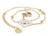 ARMBAND GOLD CELEBRITY EDELSTAHL