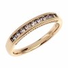 Goldring 18,60 mm. vergoldete Verlobung Xuping