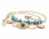 ARMBAND GOLD CELEBRITY EDELSTAHL