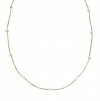 Gold vergoldete Kette 18 Karat Xuping