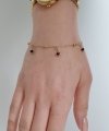 ARMBAND GOLD CELEBRITY EDELSTAHL