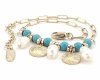ARMBAND GOLD CELEBRITY EDELSTAHL