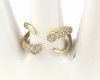 Goldring 17,00 mm. vergoldete Verlobung Xuping
