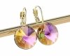 exklusive swarovski vergoldete ohrringe