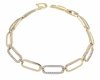Armband aus 18 Karat vergoldetem Gold