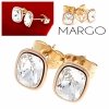 exklusive swarovski vergoldete ohrringe