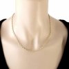 Goldene Kette Celebrity Vergoldete Halskette 14K XUPING