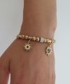ARMBAND GOLD CELEBRITY EDELSTAHL