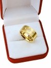 Ring 19,00 mm, goldener Edelstahl