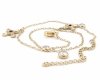 ARMBAND GOLD CELEBRITY EDELSTAHL