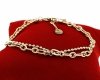 ARMBAND GOLD CELEBRITY EDELSTAHL