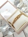 ARMBAND GOLD CELEBRITY EDELSTAHL