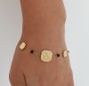 ARMBAND GOLD CELEBRITY EDELSTAHL