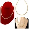 Goldene Kette Celebrity Vergoldete Halskette 14K XUPING