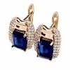 exklusive swarovski vergoldete ohrringe