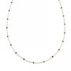 Gold vergoldete Kette 18 Karat Xuping