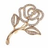 elegante Goldbrosche