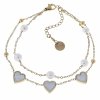 ARMBAND GOLD CELEBRITY EDELSTAHL