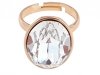 Goldring 17,30 mm. vergoldete Verlobung Xuping