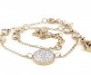 ARMBAND GOLD CELEBRITY EDELSTAHL