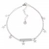ARMBAND, SILBER CELEBRITY EDELSTAHL