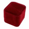 Willkommen in meinem Shop,  auf dieser Auktion biete ich eine Veloursschachtel für einen Ring, Trauring an  Abmessungen: 5/5,7/4