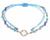 GOLDENES ARMBAND MIT EDELSTAHL