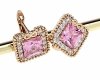 exklusive swarovski vergoldete ohrringe