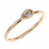 Goldring 18,60 mm. vergoldete Verlobung Xuping