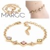 gold bracelet for a gold-plated leg