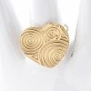 ring 18,30mm gold stainless steel