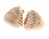 exclusive swarovski gold-plated earrings