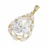 gold pendant 18k shiny xuping