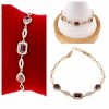 gold bracelet for a gold-plated leg