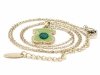 GOLD CHAIN NECKLACE celebrity STAINLESS STEEL