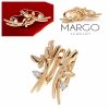 exclusive swarovski gold-plated earrings