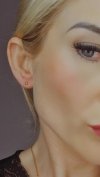 gold plated earrings with exclusive cubic zirconia