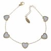 BRACELET GOLD CELEBRITY STAINLESS STEEL