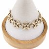 gold bracelet for a gold-plated leg